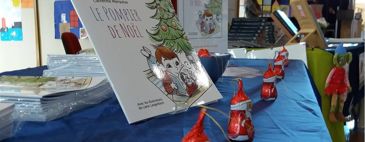Le Pompier de Noël : séance de dédicaces mercredi 13 novembre 2019 à la Fête du Livre Jeunesse Et BD – Léognan