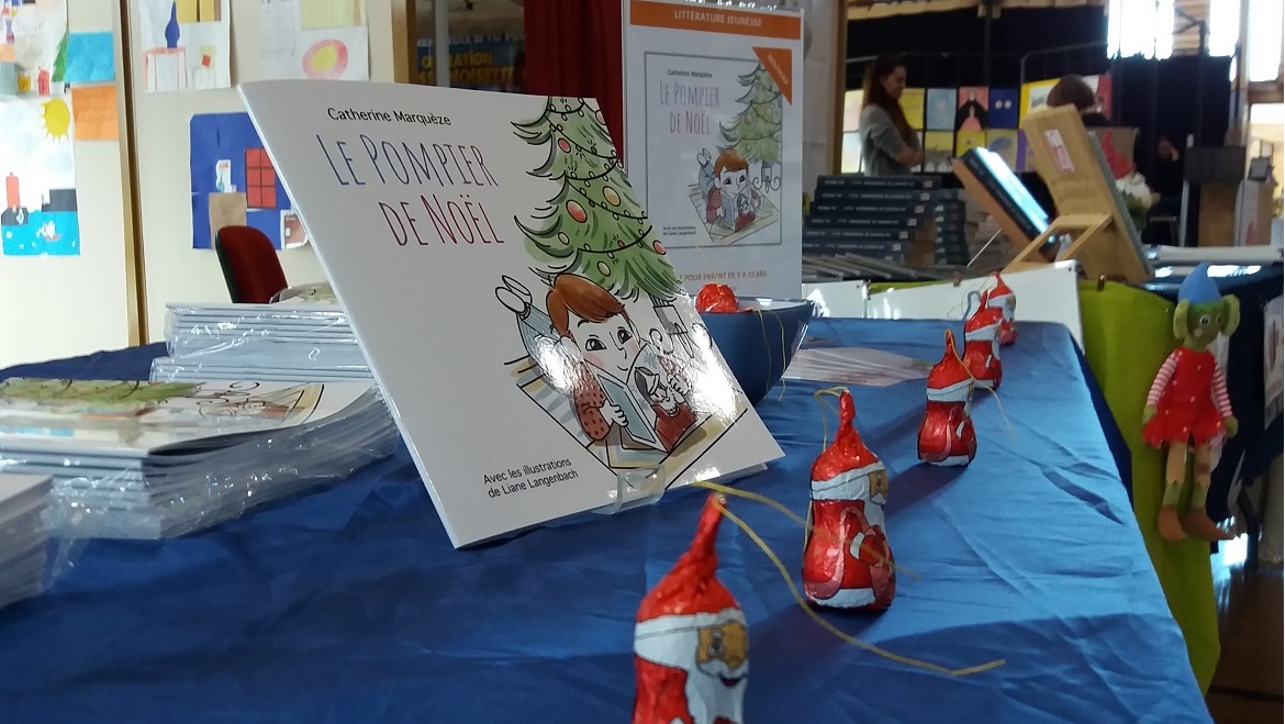 Le Pompier de Noël : séance de dédicaces mercredi 13 novembre 2019 à la Fête du Livre Jeunesse Et BD – Léognan